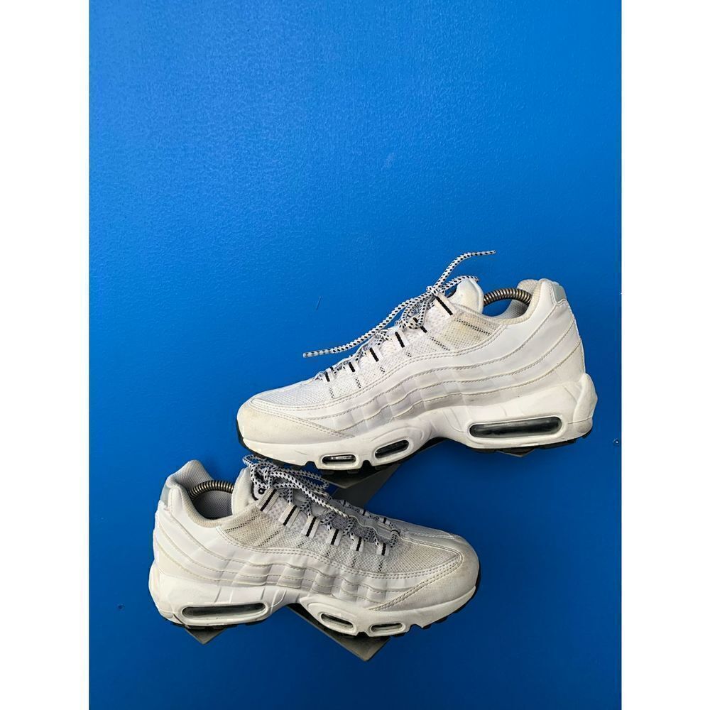Nike Air Max 95 White Black 2015 609048-109 Size 8.5